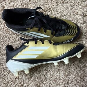 Adidas F50 Elite Messi FG soccer cleats 6.5 men 8 women gold/black